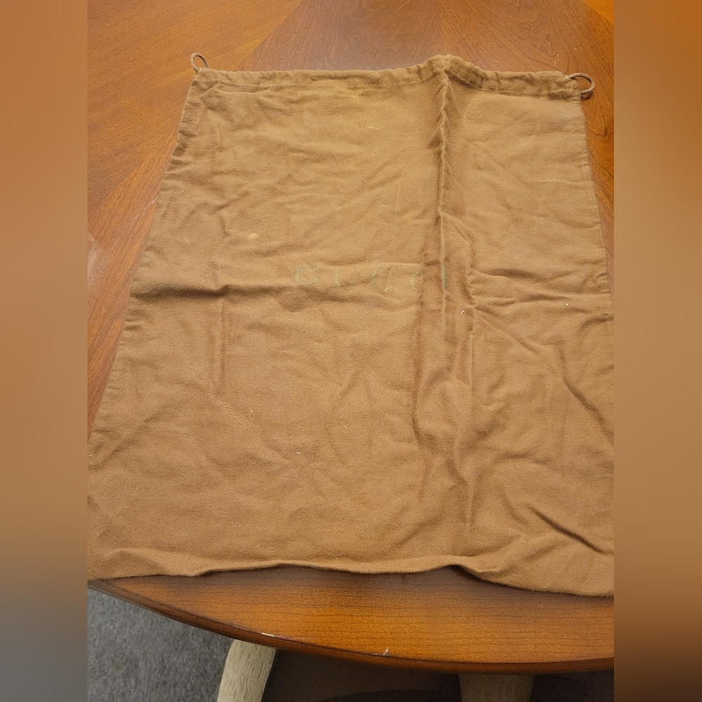Vintage Gucci drawstring dust bag